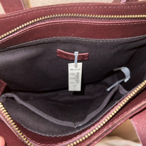 Madewell The Zip-Top Transport Crossbody: Colorblock Webbing Strap Edition - Picture 5 of 7